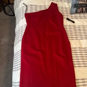 Lulu’s one shoulder dress